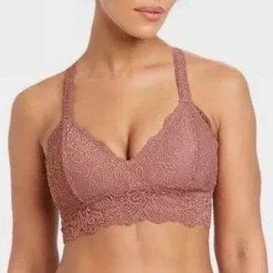 AUDEN/TARGET Mauve Lace Bralette
